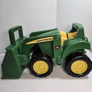 John Deere Green and Yellow Toy Loader